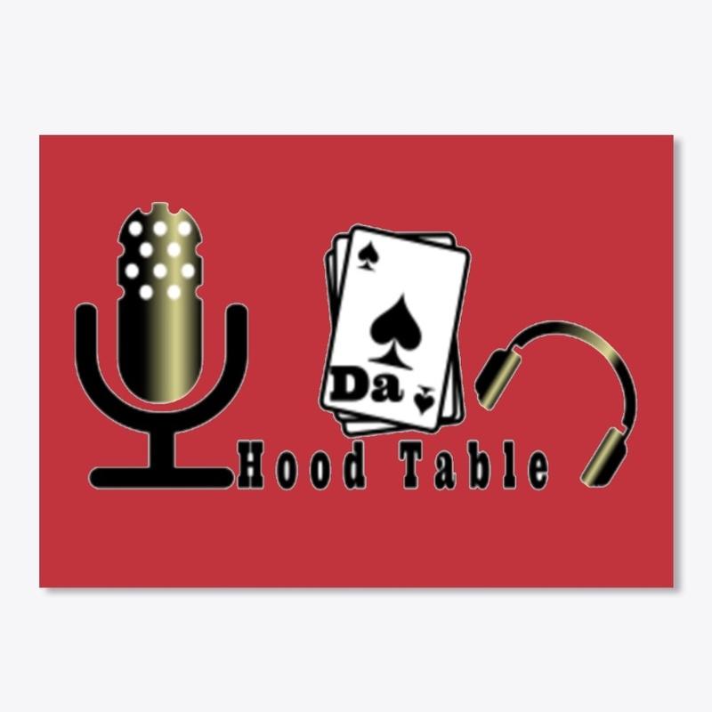 Da Hood Table Sticker Decal